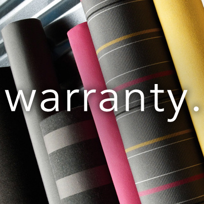 Warranty: How to: Sunbrella fabrics